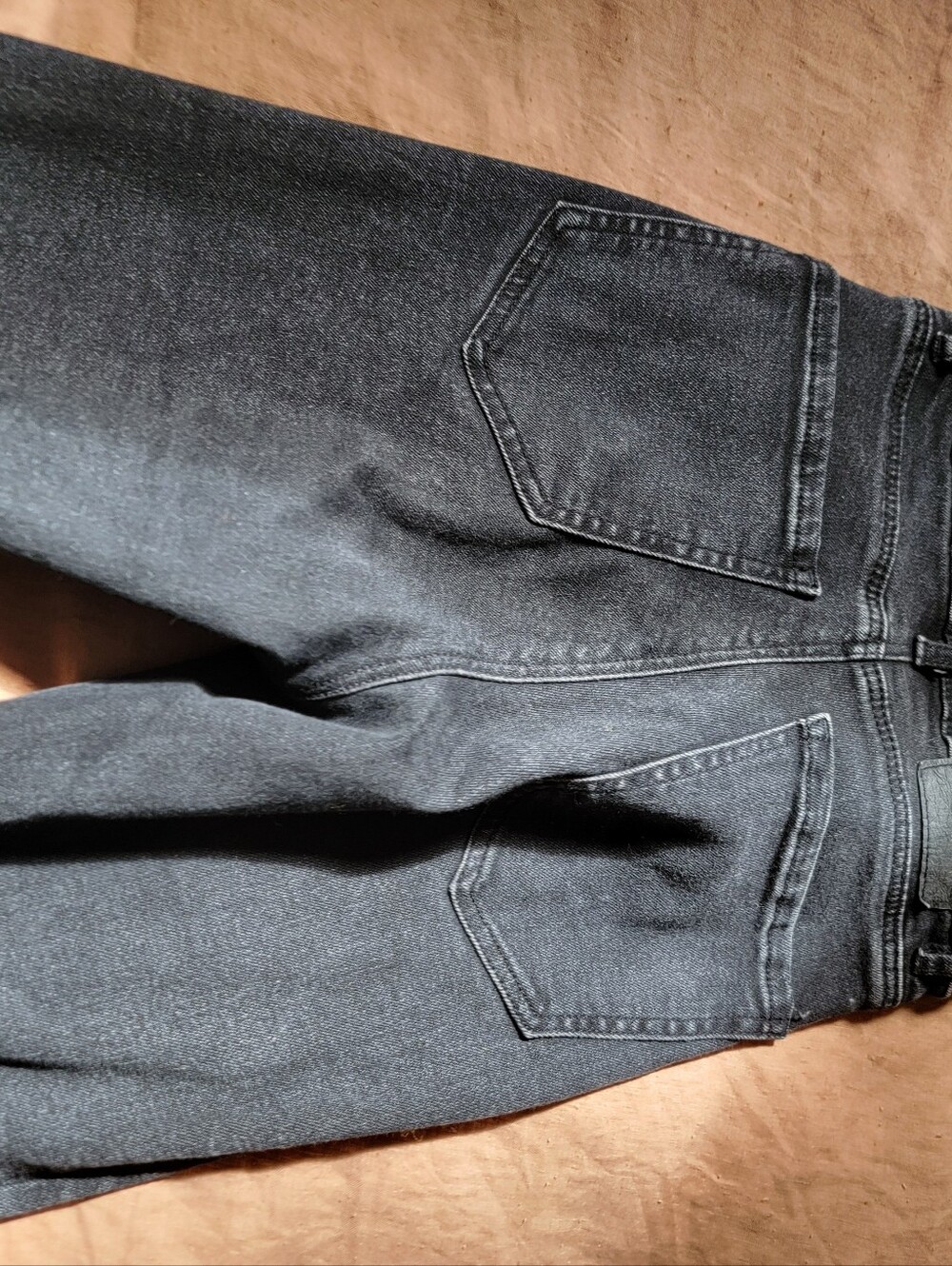 Stradivarius Black Jean